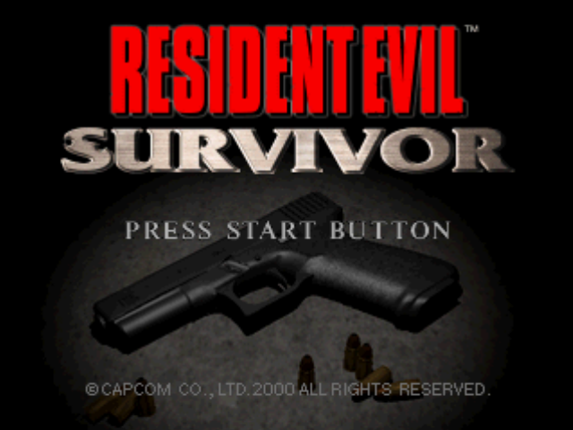 16635991 resident evil survivor playstation title screen