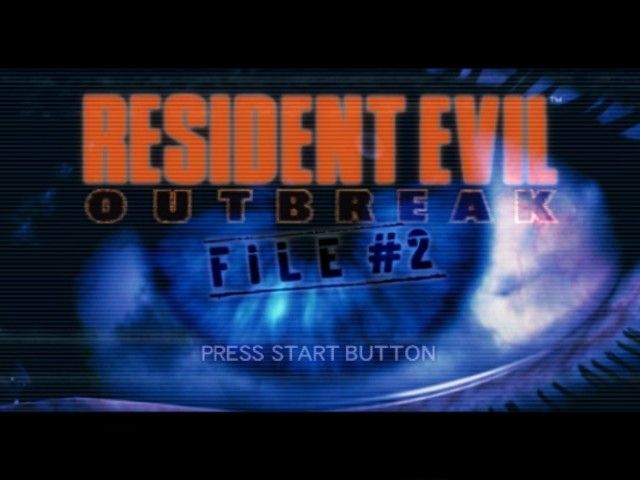 2415740 resident evil outbreak file 2 playstation 2 title screen