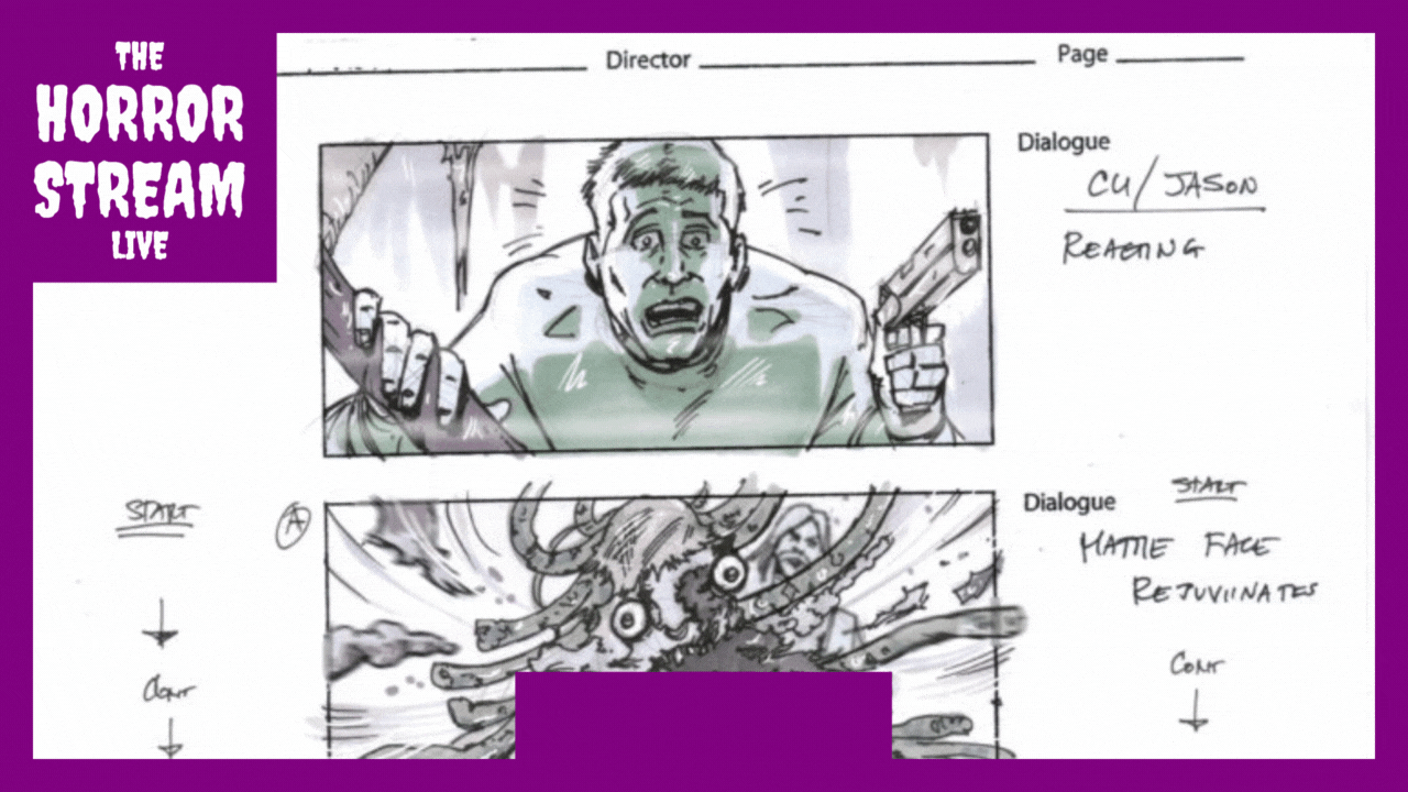 Neil Dmonte on the Art of the Storyboard Modern Horrors