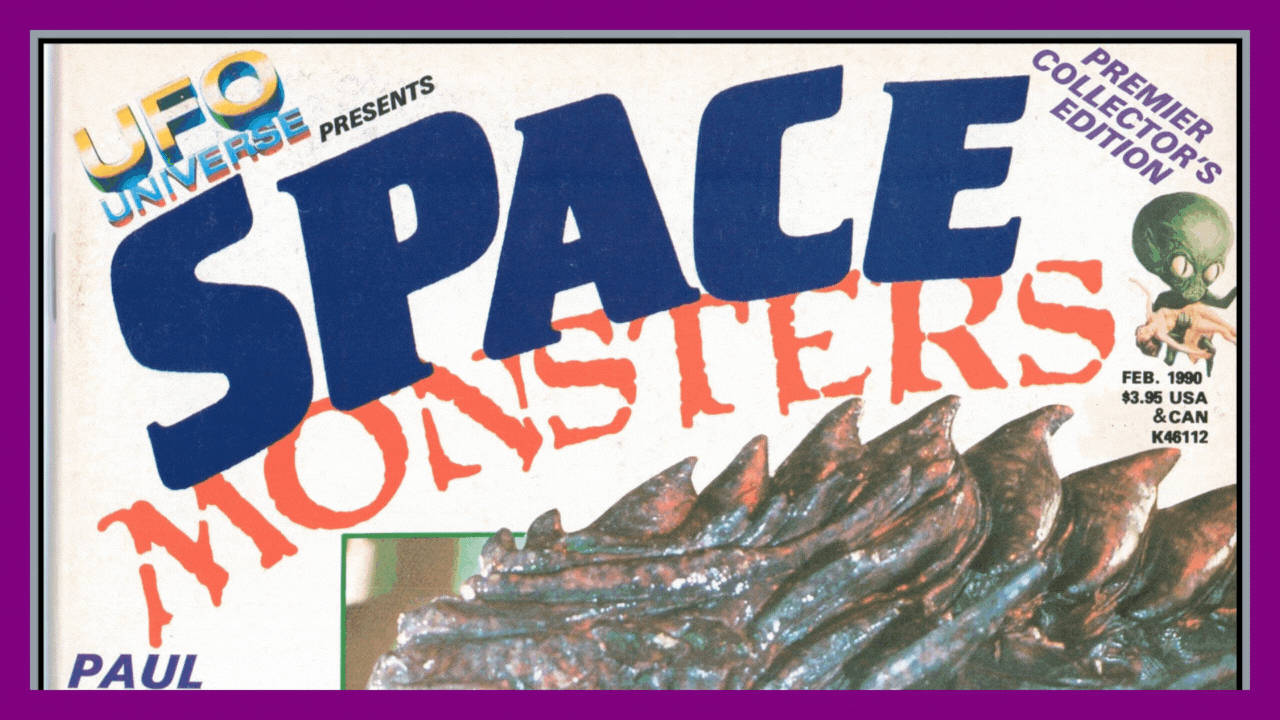 UFO Universe Presents   Space Monsters Issue 1 1990 Zombos Closet